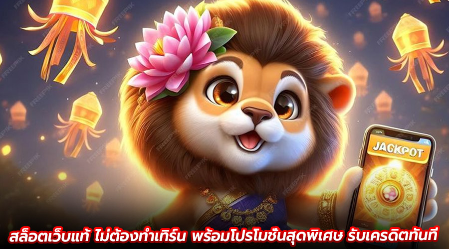 สล็อตเว็บแท้ ไม่ต้องทำเทิร์น